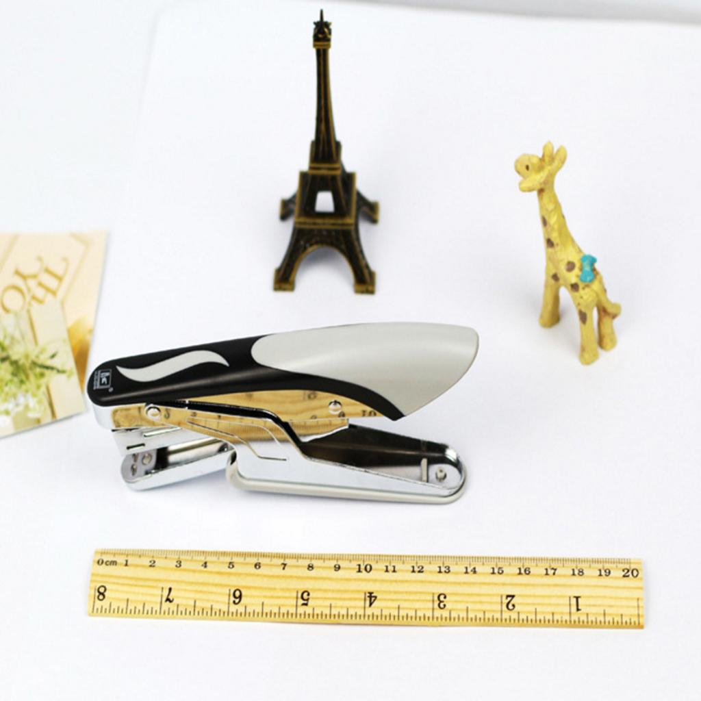 6'' Office Desktop Pliers Stapler Manual Hand Stapler Stapling Tool 20-sheet