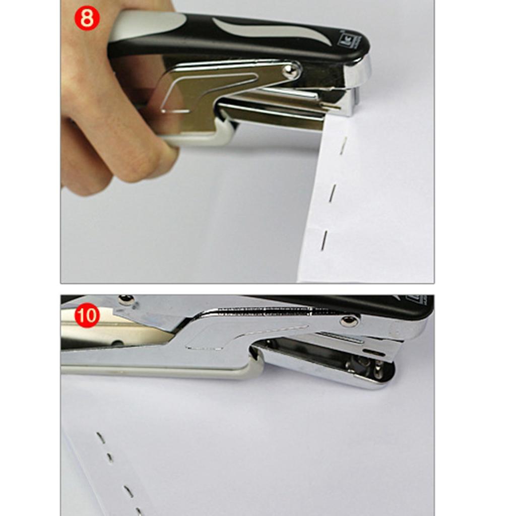 6'' Office Desktop Pliers Stapler Manual Hand Stapler Stapling Tool 20-sheet