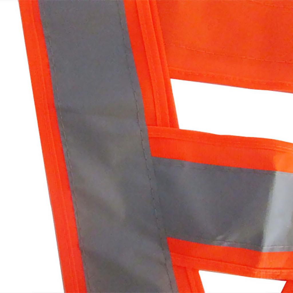 V-Shaped Reflective Safety Vest Traffic Safety Clothing High Visibility Vest