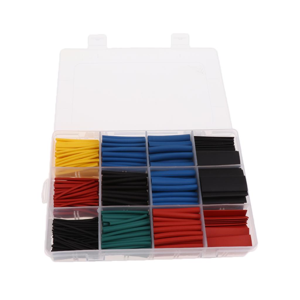 560pcs Heat Shrink Tubing Set Sleeving Wrap Cable Wire Kit for DIY 10.4Mpa