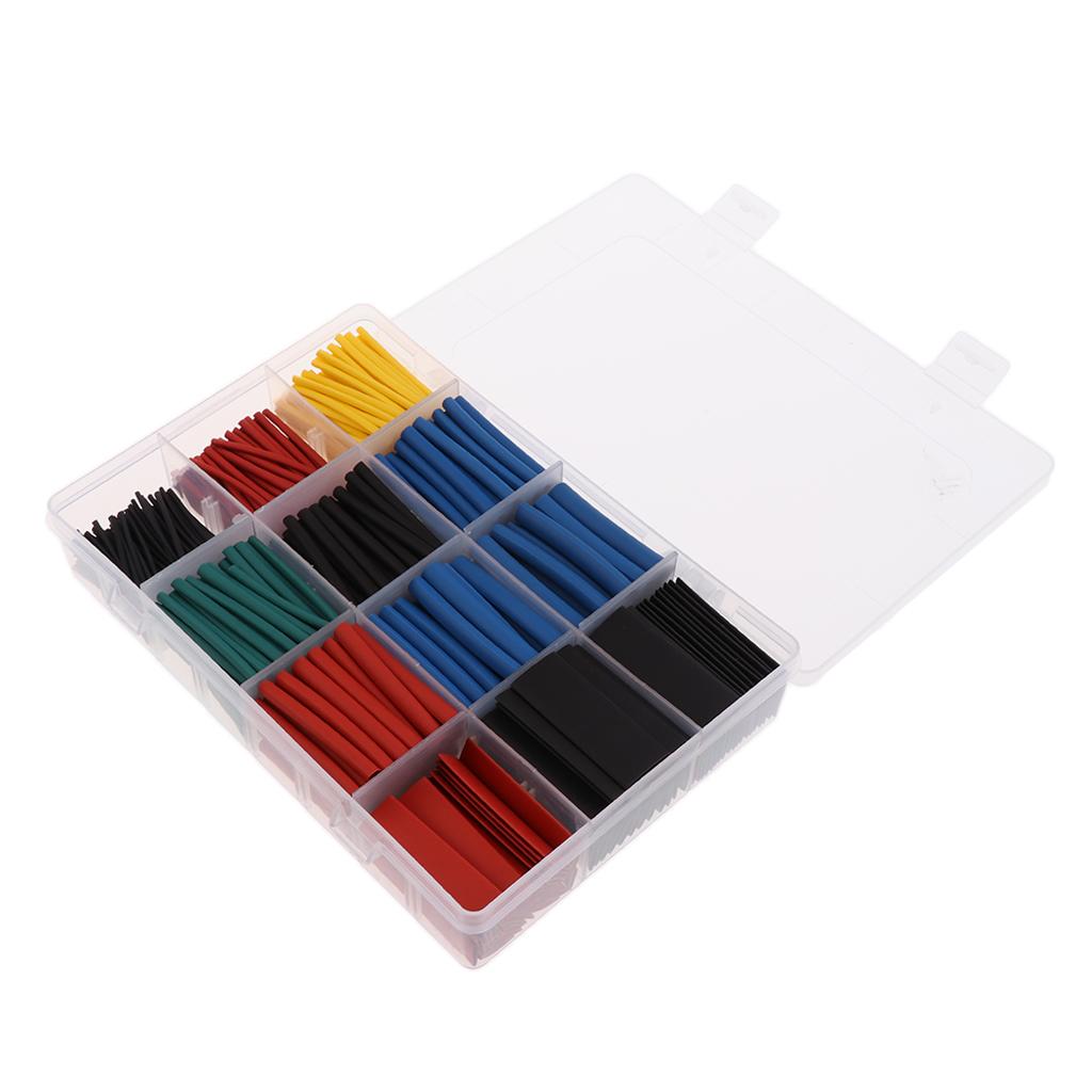 560pcs Heat Shrink Tubing Set Sleeving Wrap Cable Wire Kit for DIY 10.4Mpa