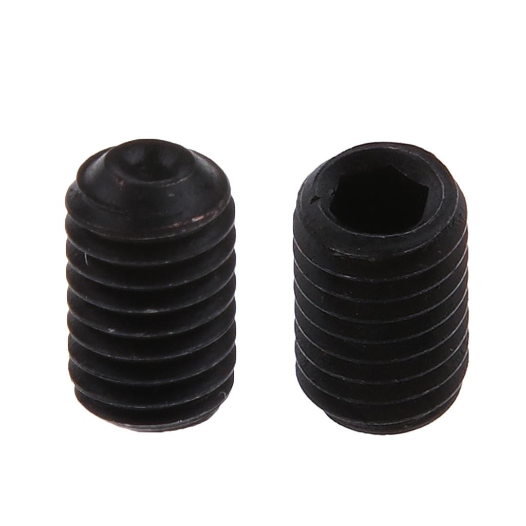 Nickel  Metric Thread Grub Screws Inner Hexagon Socket Set Screw M4 15mm