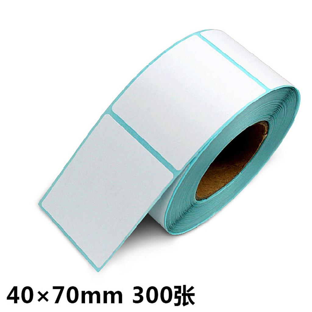 400Pieces 40x70mm Blank White Thermal Adhesive Sticky Address Printer Labels