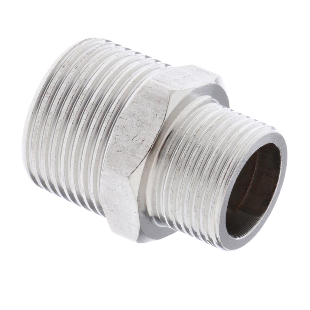 Stainless Steel 304 Hex Pipe Nipple Male To Female Fitting 32 X 25 Mm