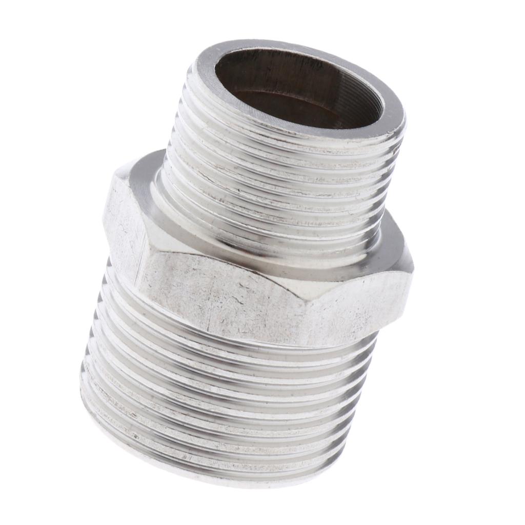 Stainless Steel 304 Hex Pipe Nipple Male To Female Fitting 32 X 25 Mm