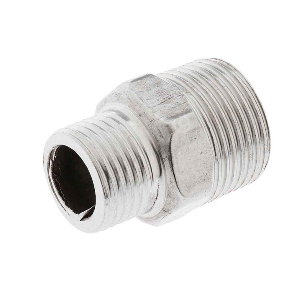 Stainless Steel Male to Female Pipe Hex Fitting Industrial Commercial 3/4'' x 1/2''