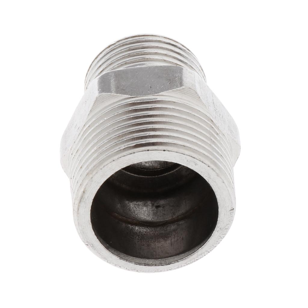 Stainless Steel Male to Female Pipe Hex Fitting Industrial Commercial 3/4'' x 1/2''