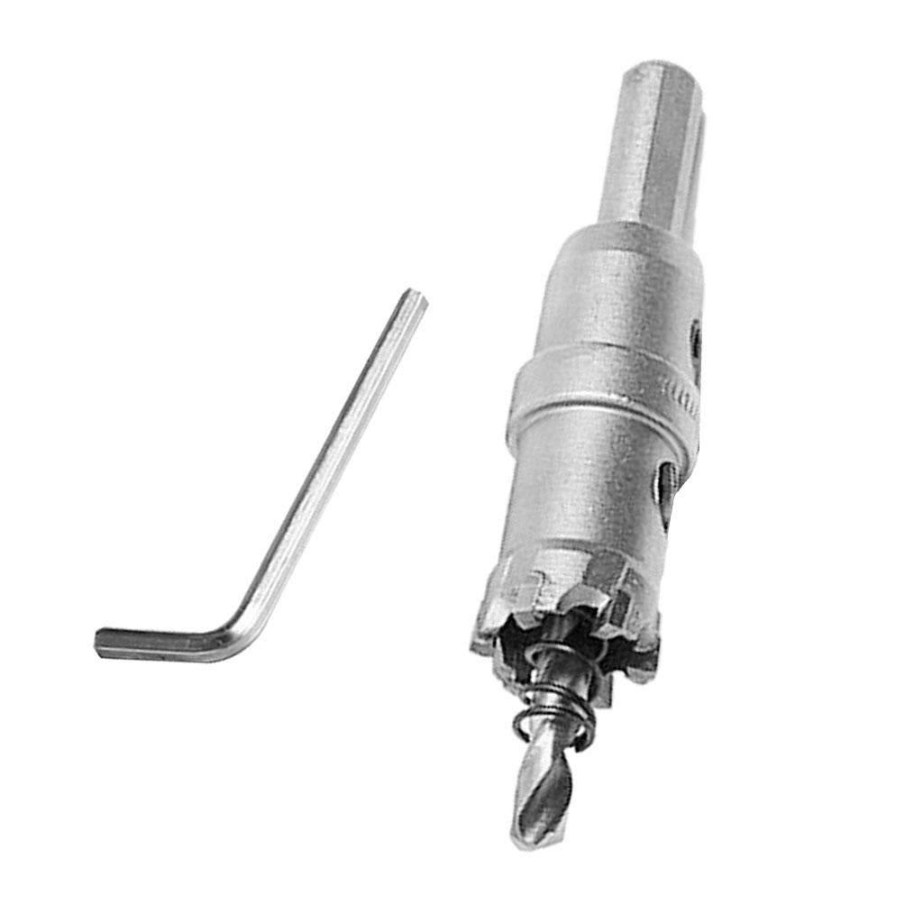 Stainless Steel Carbide Tip Alloy Hole Saw Multiple-tooth Drill Bit 19.5mm