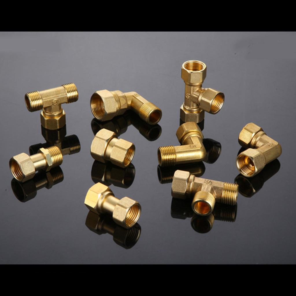 Female Male 2 Way Tube Hose Coupler Connector Joint Fitting Type B