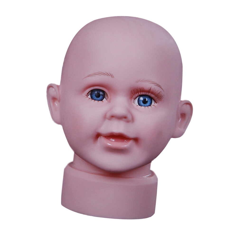 Infant And Child Head Mannequin Model For Wig Hat Display 37cm
