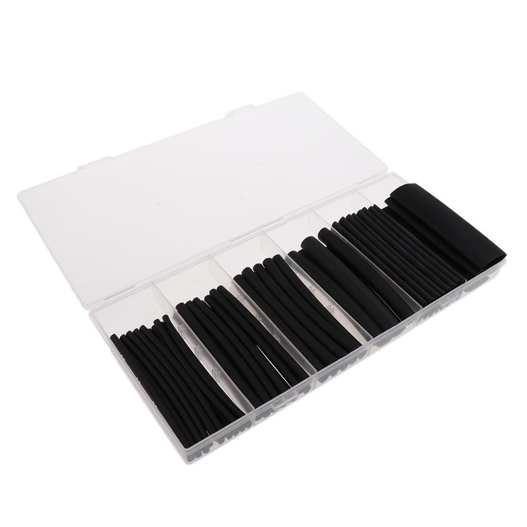 53 Pieces Heat Shrink Wire Wrap Cable Sleeve Tubing Sets Assorted Size