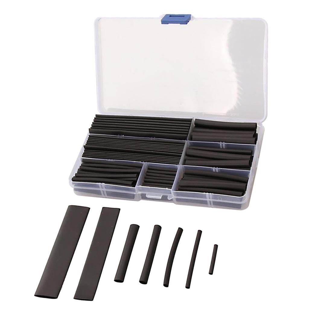 3:1 Heat Shrink Tube Tubing Set Combo Assorted Sleeving Wrap Cable Wire Kit with Storage Case