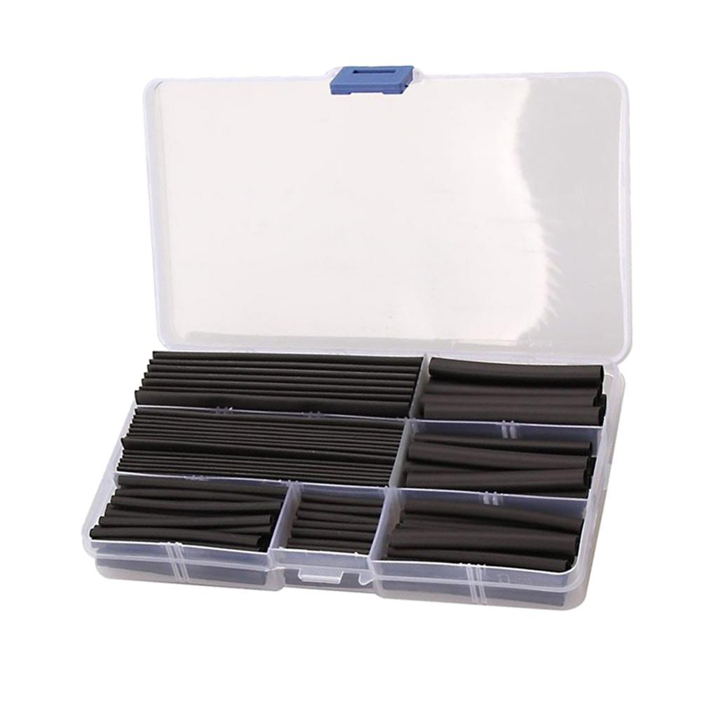 3:1 Heat Shrink Tube Tubing Set Combo Assorted Sleeving Wrap Cable Wire Kit with Storage Case