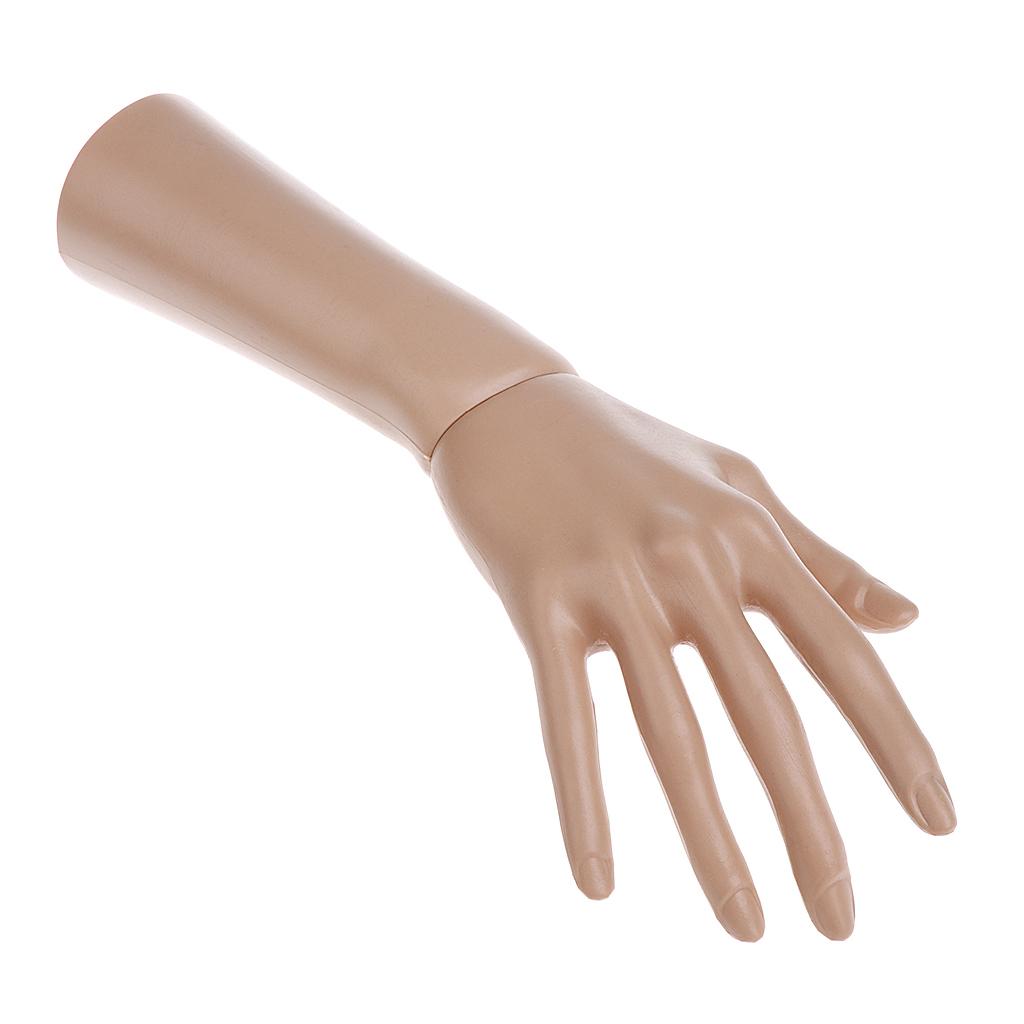 12-Inch Mannequin Hand Model Manikin Rings Bangles Jewelry Display Hand Tool Store Window Display Holder