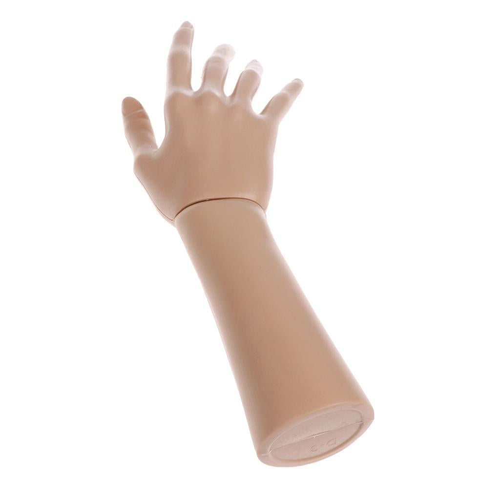 12-Inch Mannequin Hand Model Manikin Rings Bangles Jewelry Display Hand Tool Store Window Display Holder