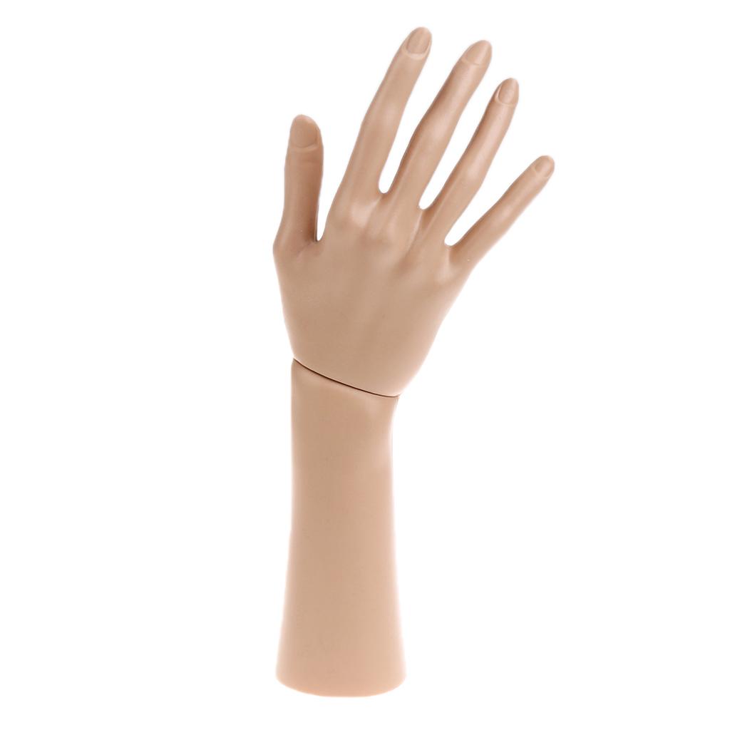 12-Inch Mannequin Hand Model Manikin Rings Bangles Jewelry Display Hand Tool Store Window Display Holder