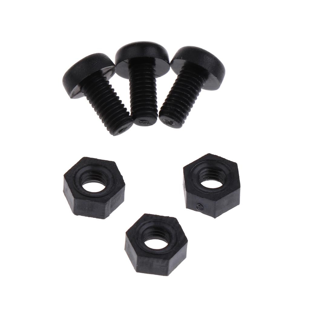 180pcs M3 Nylon Hex Nut Screw Spacers Stand-off Accessories Assortment 100% brand new