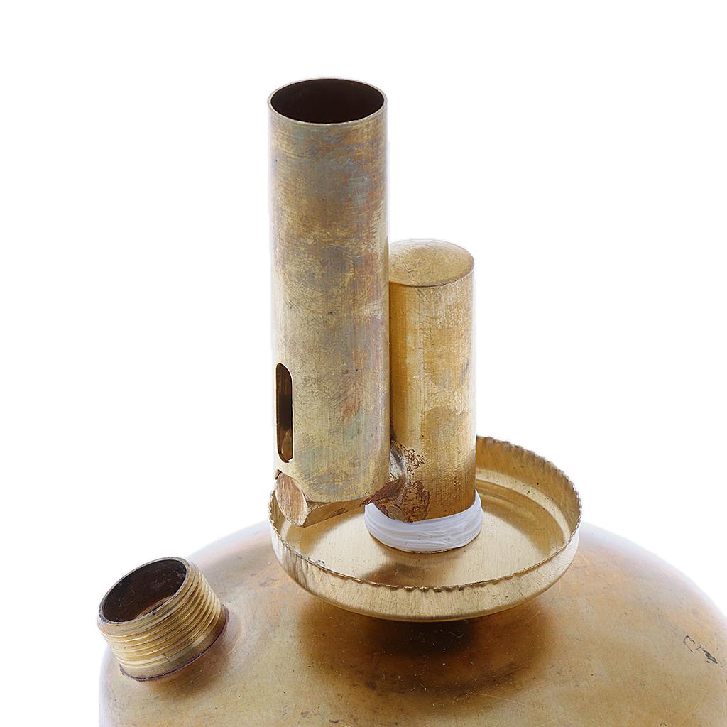 Lab Brass Alcohol Blast Burner High Temperature Spirit Blow Lamp Adjustable