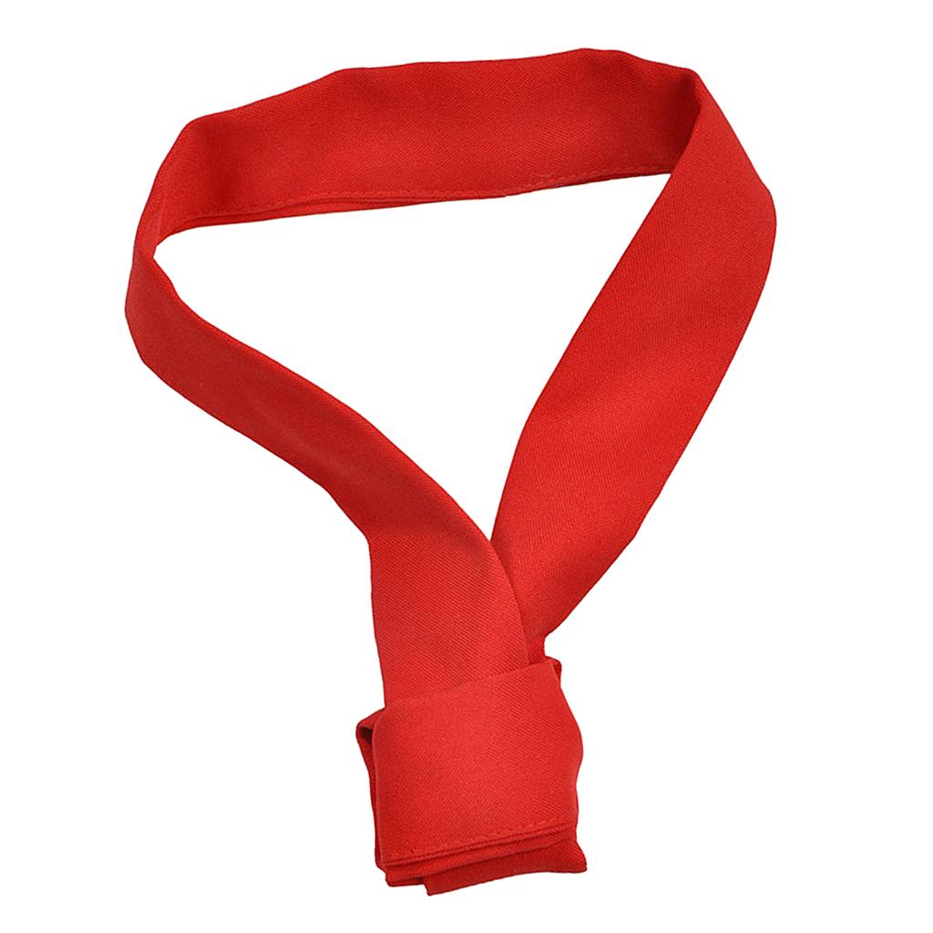 Chefs Hotel Restaurant Kitchen Neckwear Neck Tie Scarf Neckerchief Red