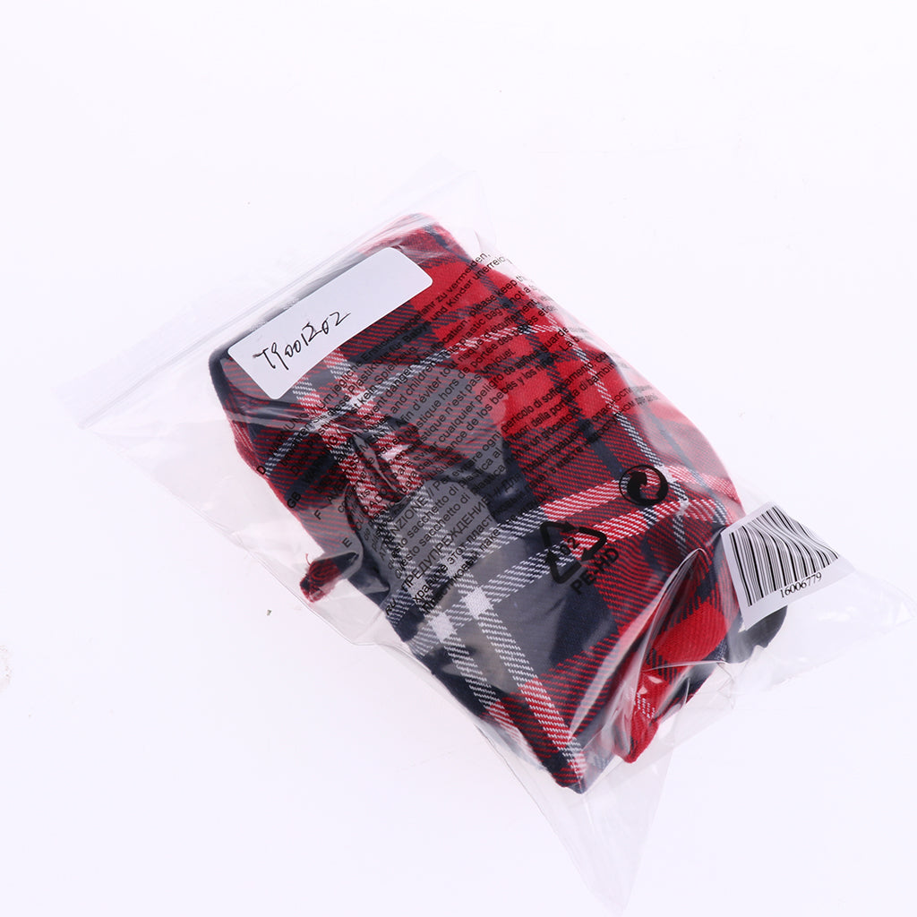 Chef Restaurant Kitchen Neckwear Neck Tie Scarf Neckerchief - Red Plaid