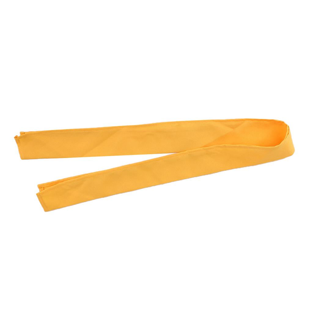 Chef Neck Scarf Neckerchief Sweat Towel for Restaurant Kitchen Waiter Yellow