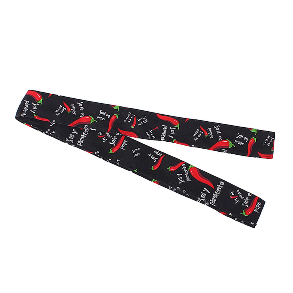 Chef Neck Scarf Neckerchief Sweat Towel for Restaurant Kitchen Waiter Chili