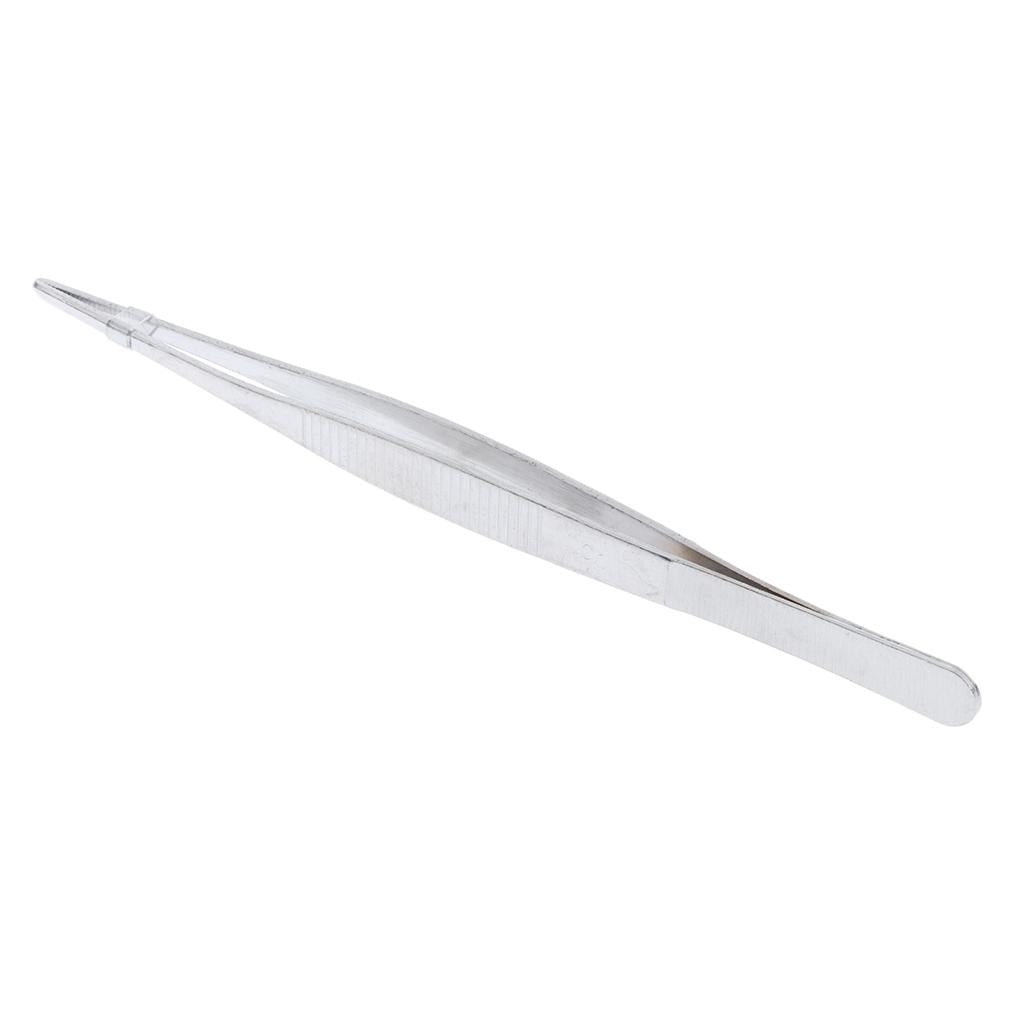 Stainless Steel Tweezers 18 cm / 7.2 inch for Chemistry Experiment