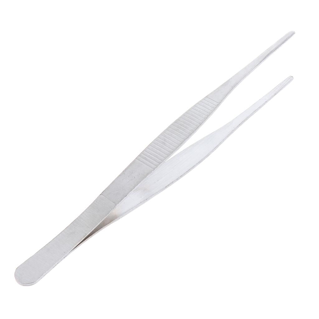 Stainless Steel Tweezers 18 cm / 7.2 inch for Chemistry Experiment