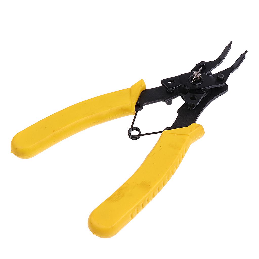 Combination Internal External Circlip Pincher Snap Ring Pliers Set