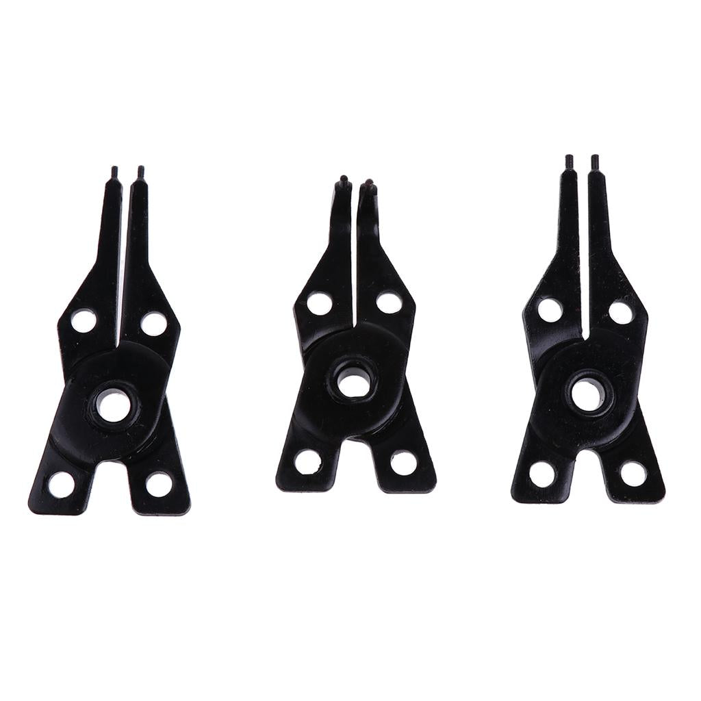 Combination Internal External Circlip Pincher Snap Ring Pliers Set