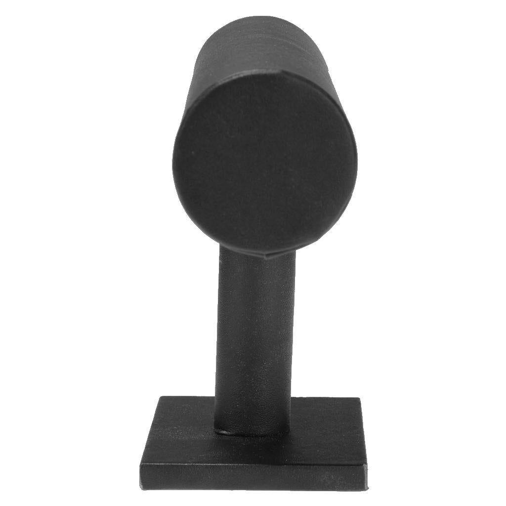 T-bar Jewelry Bracelet Bangle Watch Display Stand Holder Black Leatherette