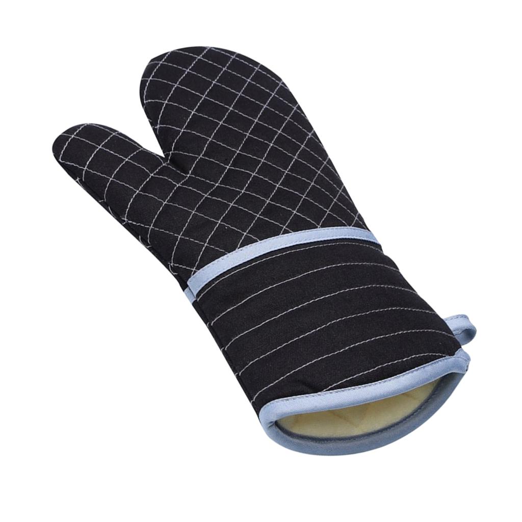 Kitchen Heat Resistant Oven Mitts with Non-slip Oven Gloves for Cooking #2