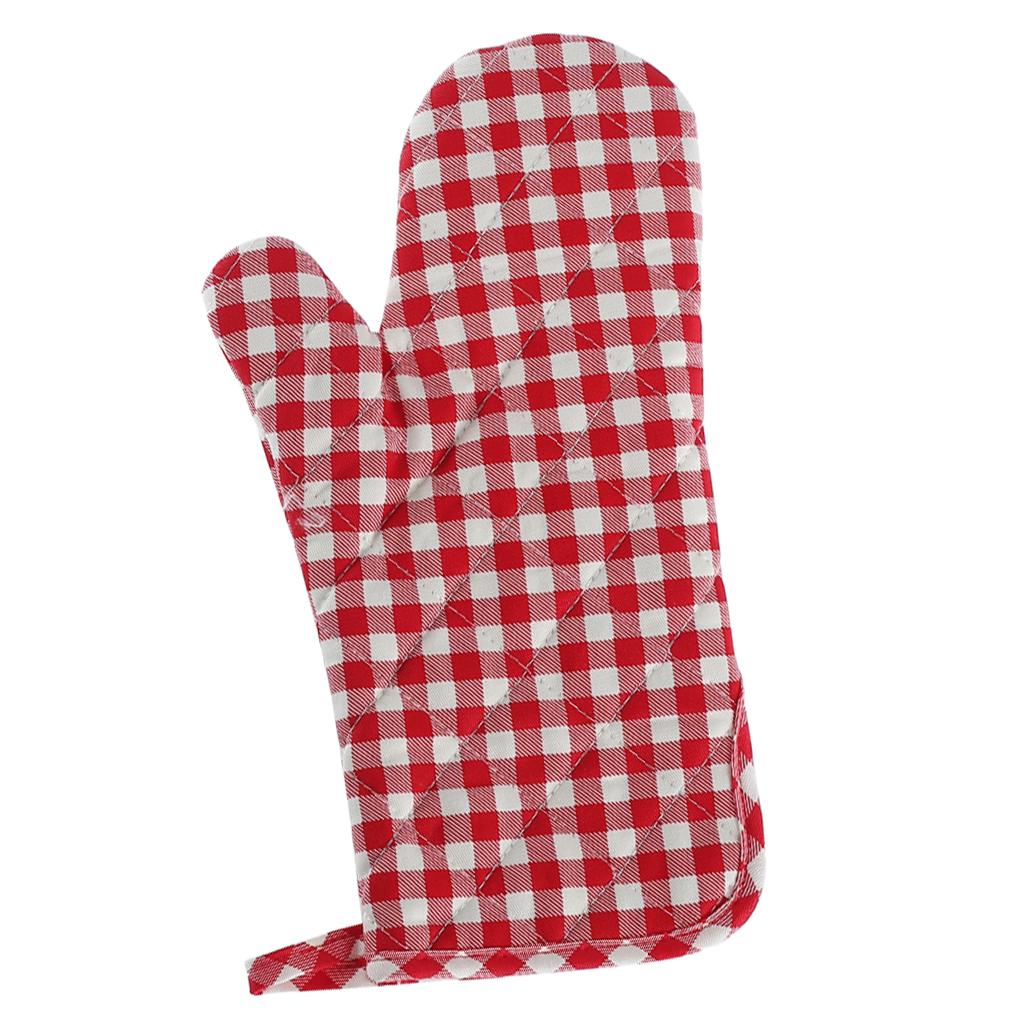 Heat Resistant Oven Mitts with Non-Slip Extra Long Oven Gloves for Cooking