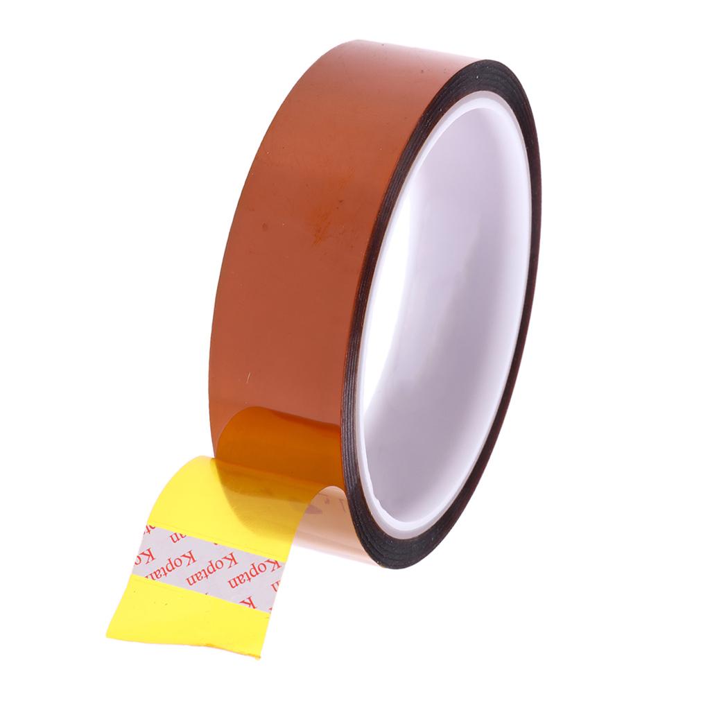 33m x Heat Resistant Electrical Insulation Tapes Polyimide 25mm