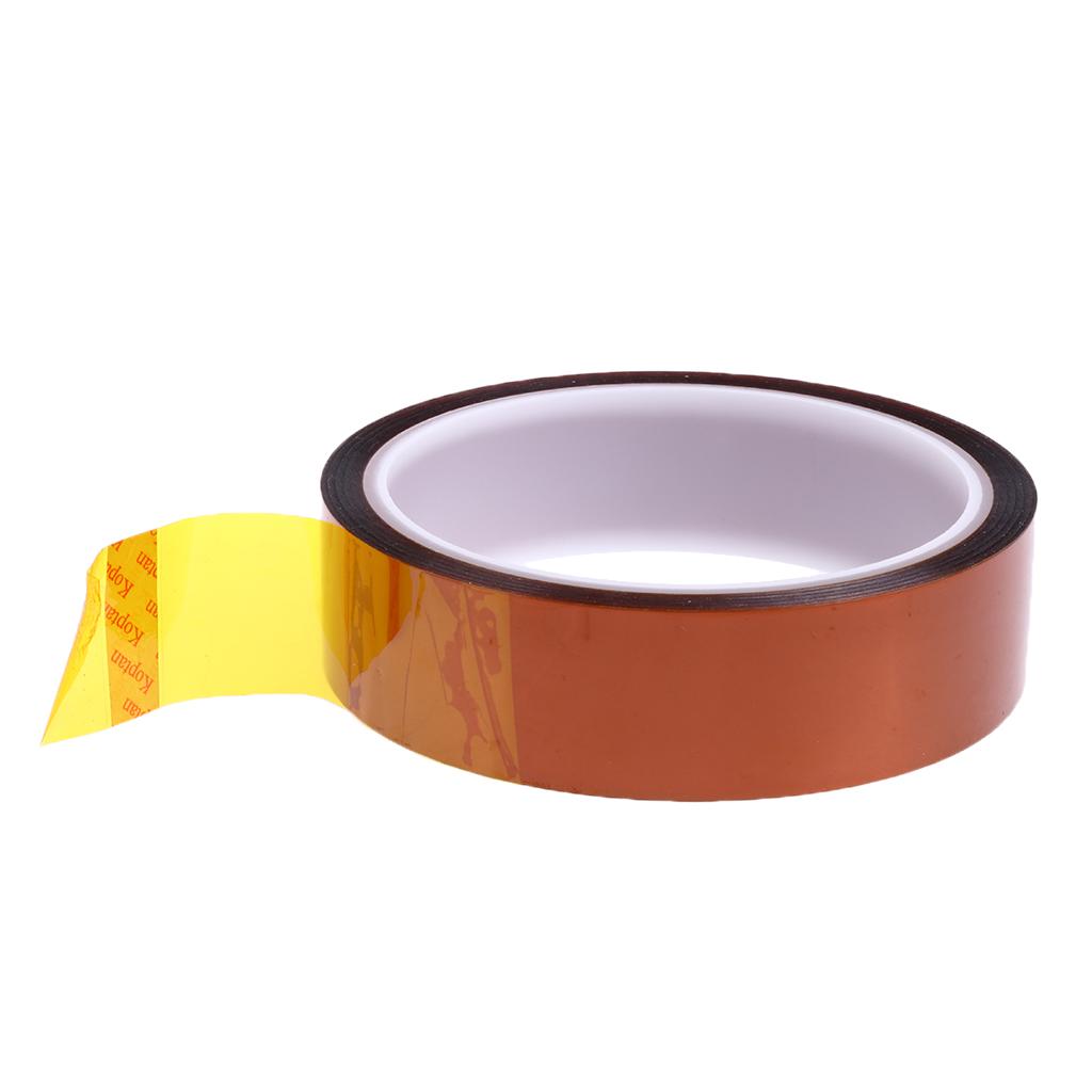 33m x Heat Resistant Electrical Insulation Tapes Polyimide 25mm