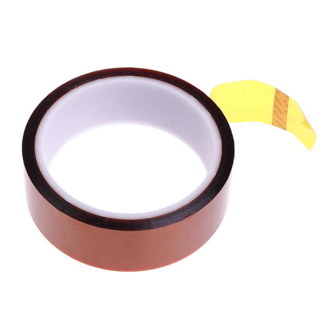 33m x Heat Resistant Electrical Insulation Tapes Polyimide 30mm