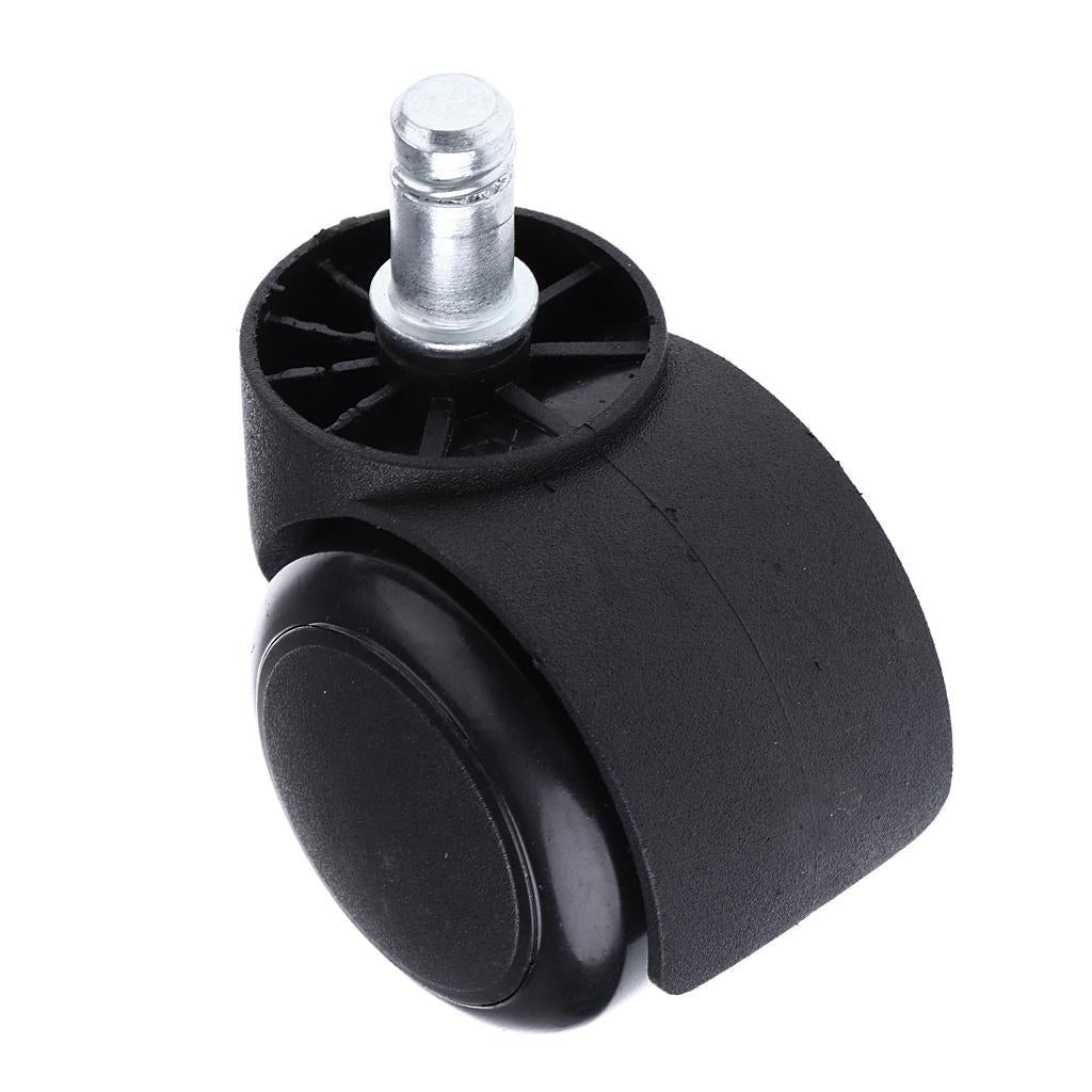 2'' Universal Swivel Casters Wheels Floor Protector Rubber Caster Wheels