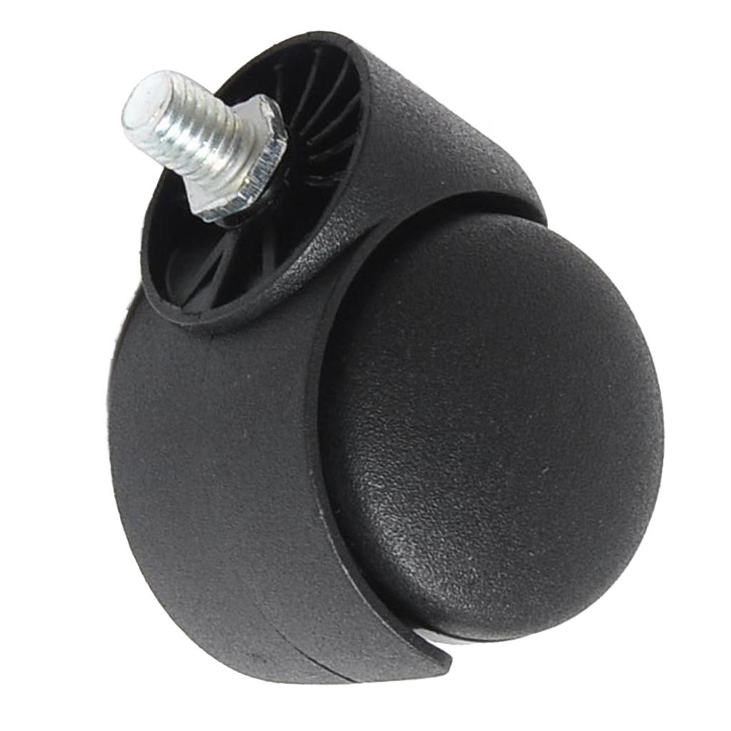 2'' Swivel Caster Nylon Wheels For Hardwood Floor Universal Replacement