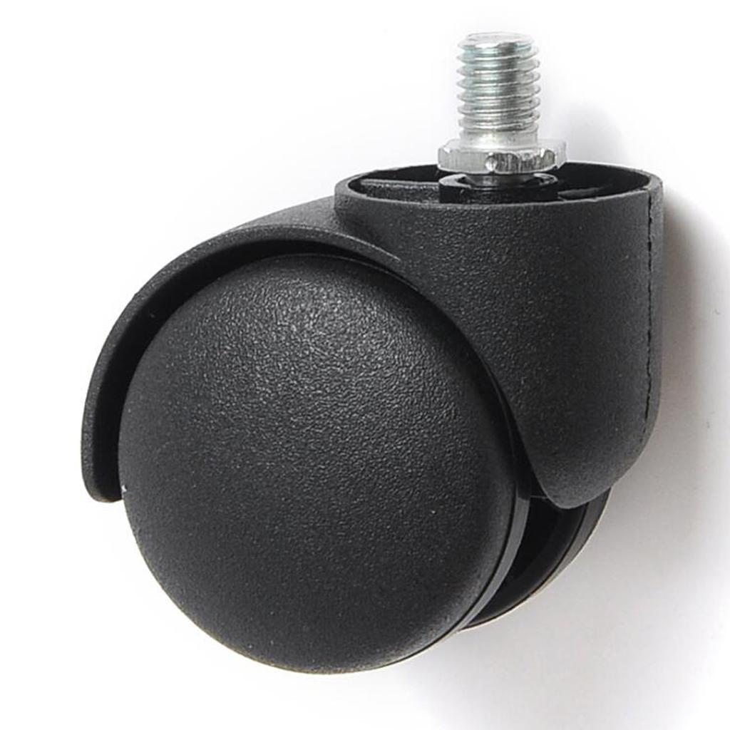 2'' Swivel Caster Nylon Wheels For Hardwood Floor Universal Replacement