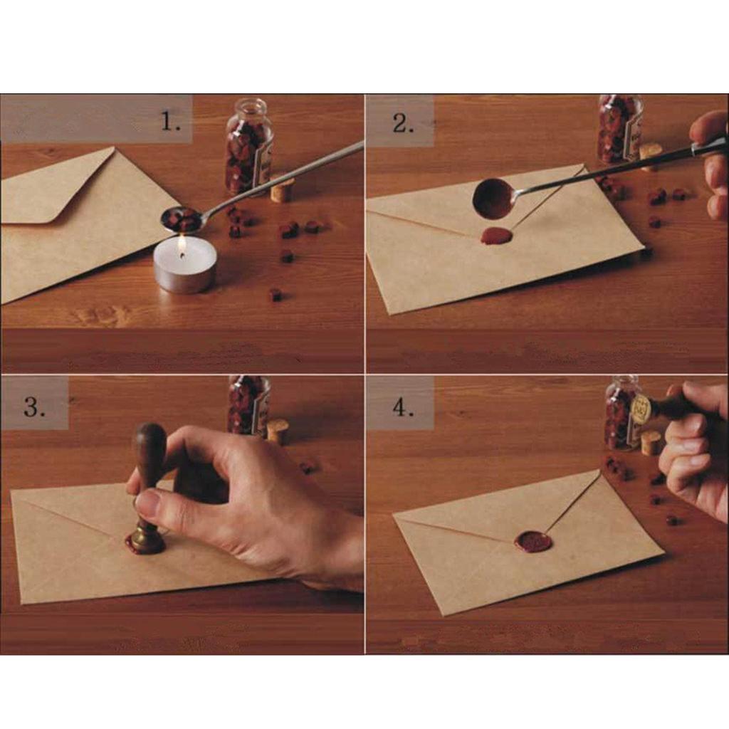 Sealing Wax Stickers for Seal Stamp Sealing Wedding Party Envelope  Purple