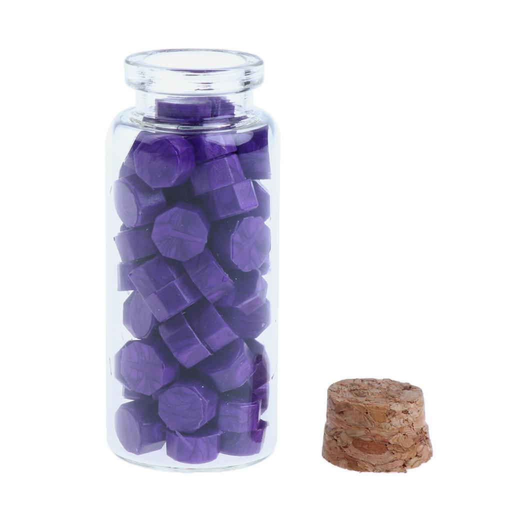 Sealing Wax Stickers for Seal Stamp Sealing Wedding Party Envelope  Purple