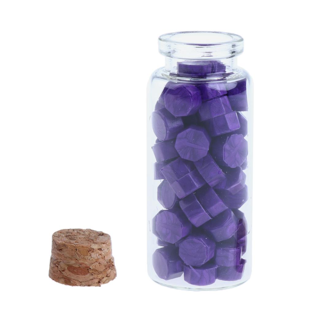 Sealing Wax Stickers for Seal Stamp Sealing Wedding Party Envelope  Purple