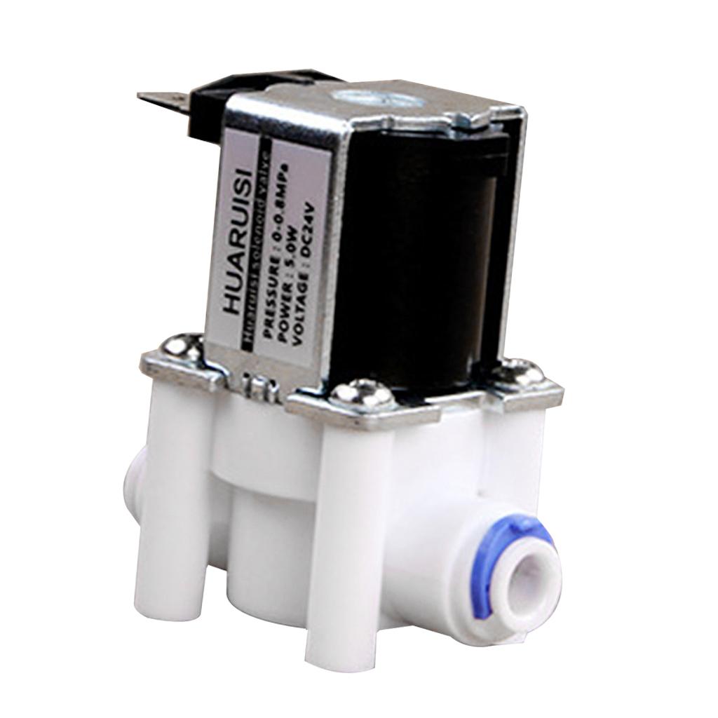 24V DC 1/4'' Electric Solenoid Valve Purified Water Valve 0-0.8Mpa