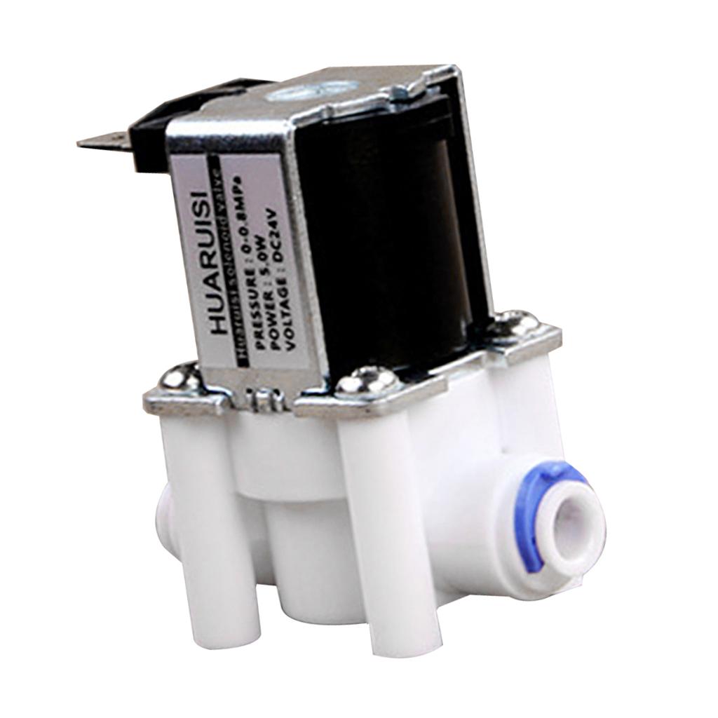 24V DC 1/4'' Electric Solenoid Valve Purified Water Valve 0-0.8Mpa