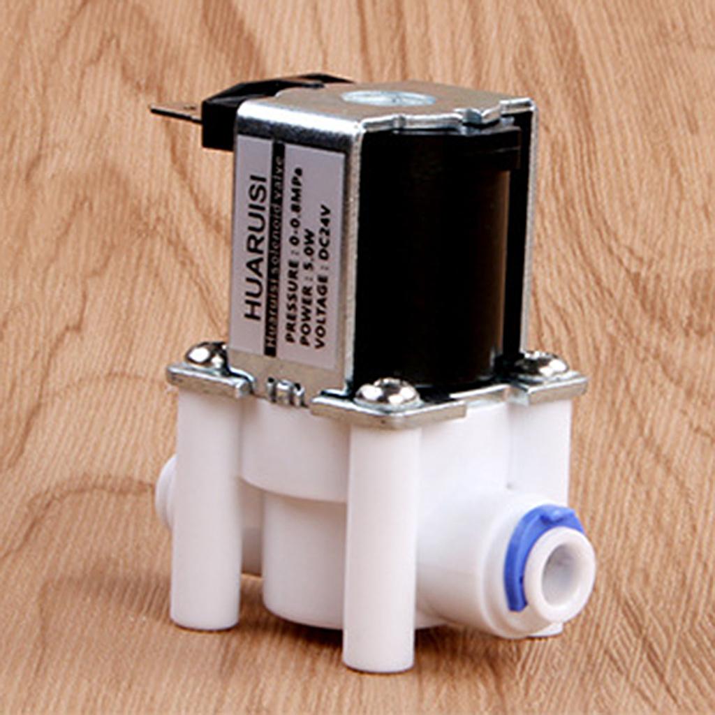 24V DC 1/4'' Electric Solenoid Valve Purified Water Valve 0-0.8Mpa