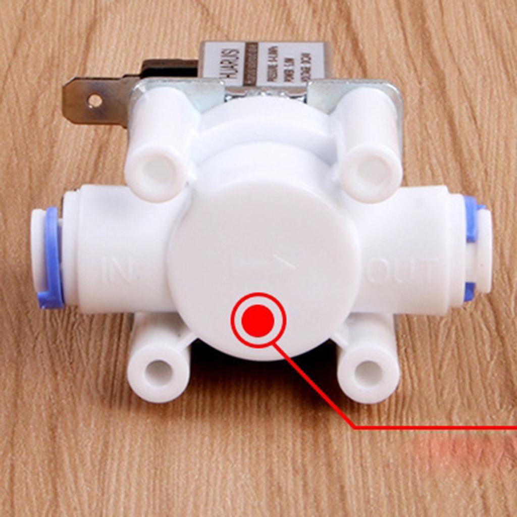 24V DC 1/4'' Electric Solenoid Valve Purified Water Valve 0-0.8Mpa