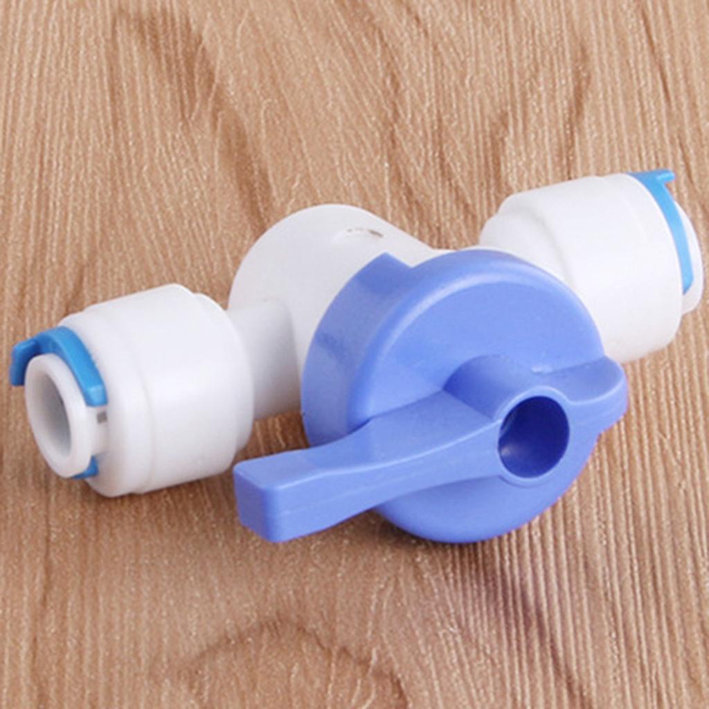 1/4'' (appox 6.5mm) Ball Valve for Water Purifier Water Filter Accessories