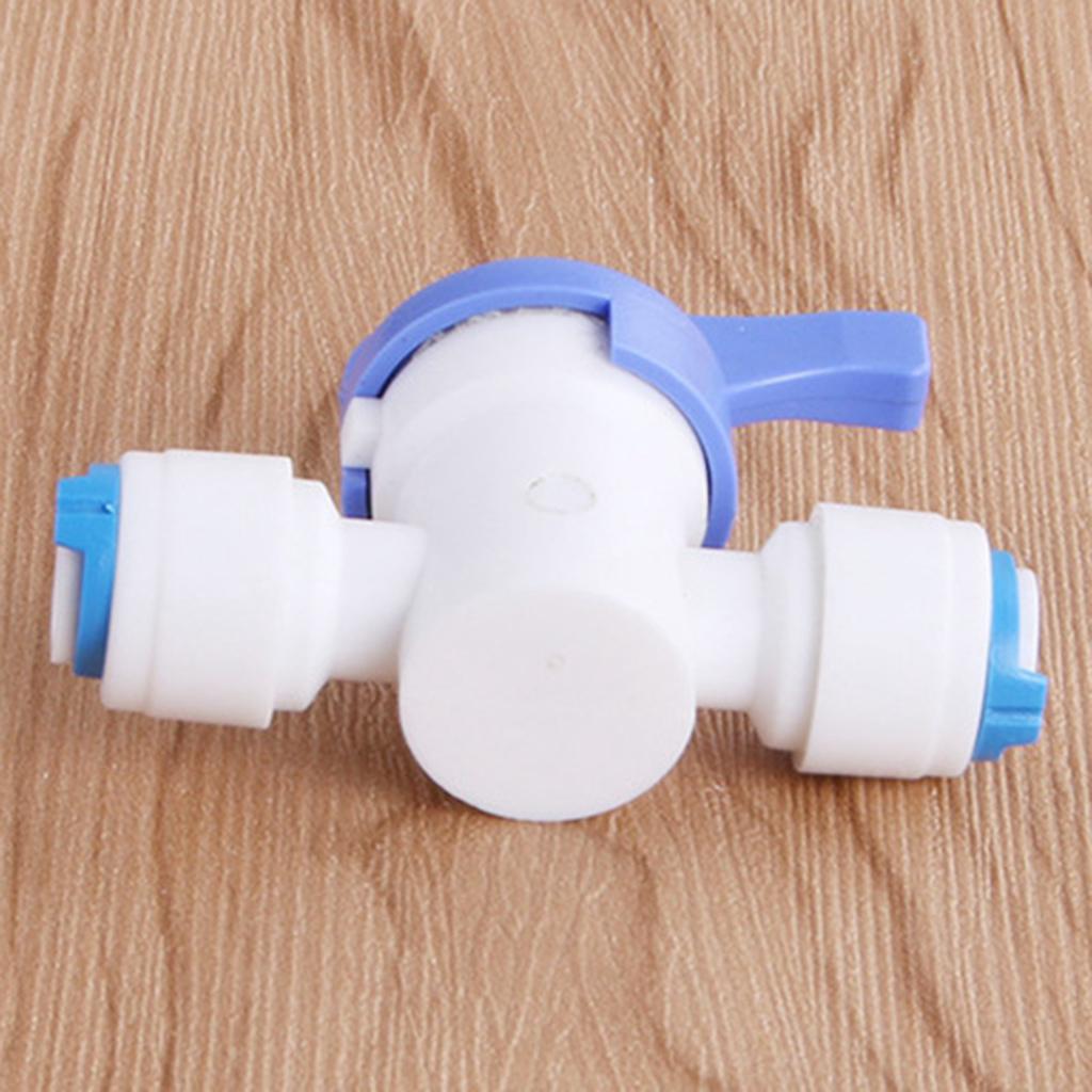 1/4'' (appox 6.5mm) Ball Valve for Water Purifier Water Filter Accessories