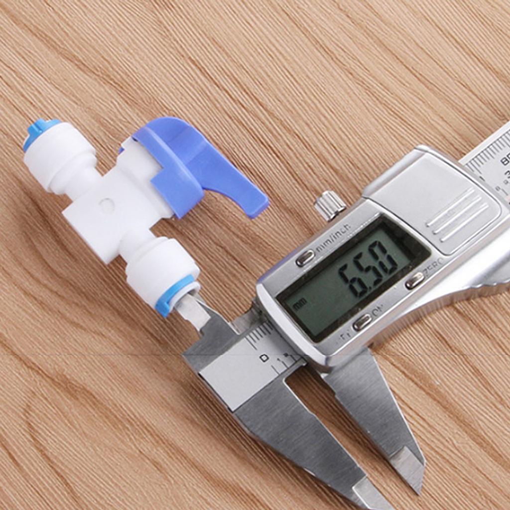 1/4'' (appox 6.5mm) Ball Valve for Water Purifier Water Filter Accessories