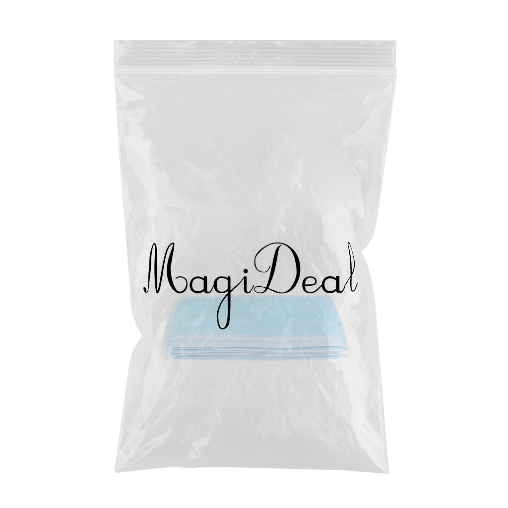 10 Pieces 3-Ply Melt-blown Disposable Mask Comfortable Ear loop blue